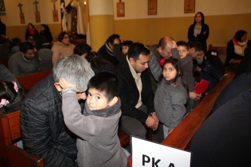 celebraciones de liturgias día del padre Medio Mayor a 2° Básico