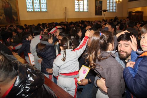 celebraciones de liturgias día del padre Medio Mayor a 2° Básico