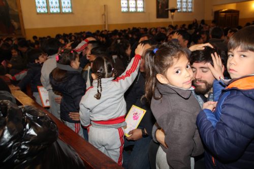 celebraciones de liturgias día del padre Medio Mayor a 2° Básico