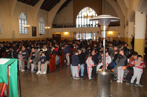 celebraciones de liturgias día del padre Medio Mayor a 2° Básico