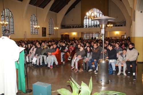 celebraciones de liturgias día del padre 3° a 7° Básico