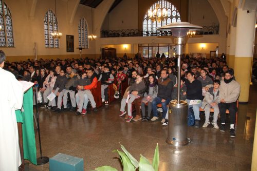 celebraciones de liturgias día del padre 3° a 7° Básico
