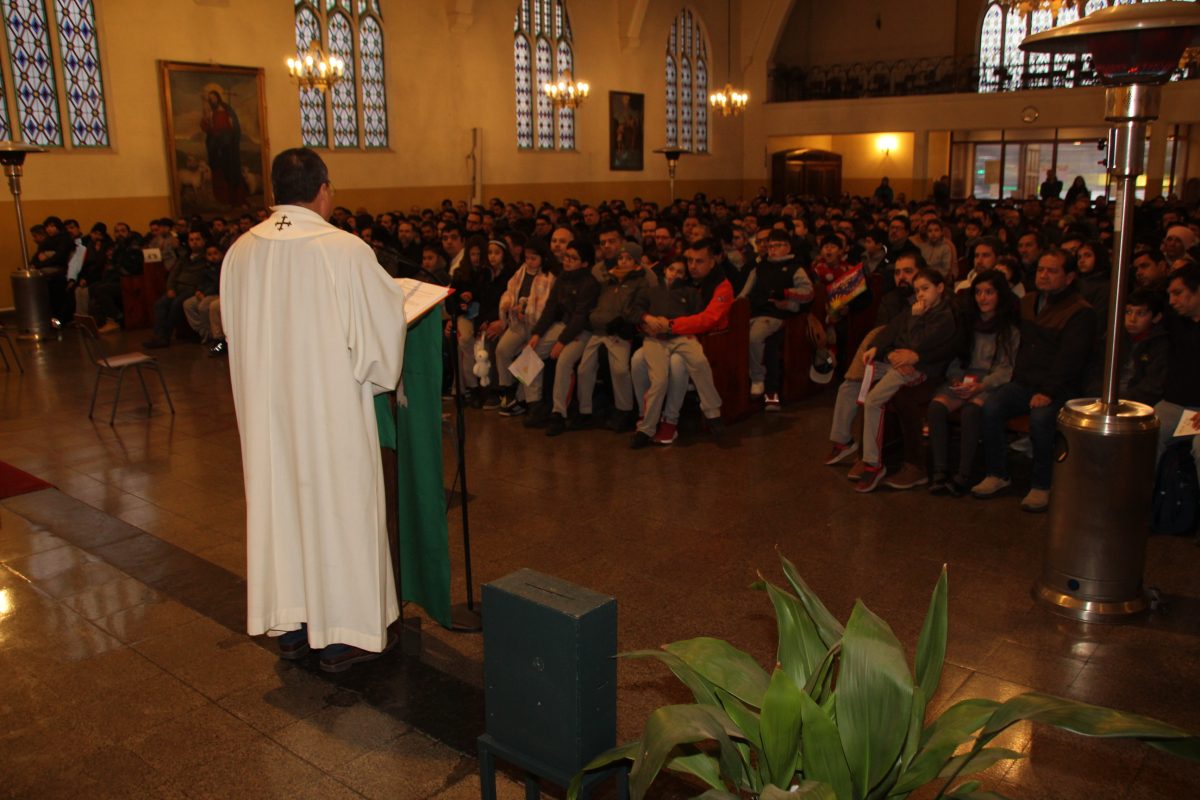 celebraciones de liturgias día del padre 3° a 7° Básico