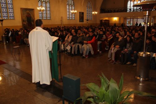 celebraciones de liturgias día del padre 3° a 7° Básico