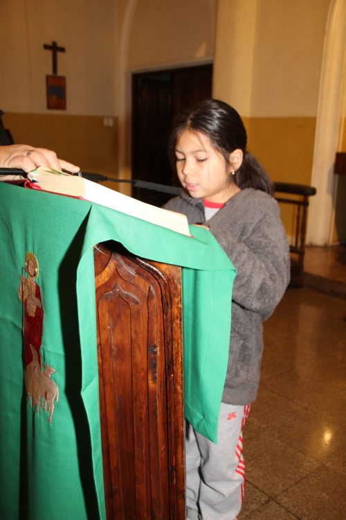 celebraciones de liturgias día del padre 3° a 7° Básico