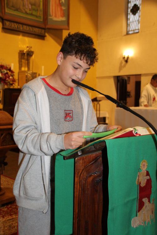 celebraciones de liturgias día del padre 3° a 7° Básico