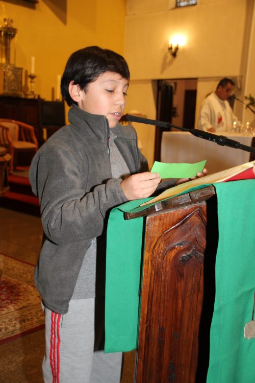 celebraciones de liturgias día del padre 3° a 7° Básico