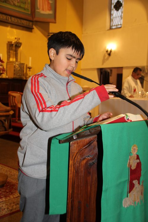 celebraciones de liturgias día del padre 3° a 7° Básico