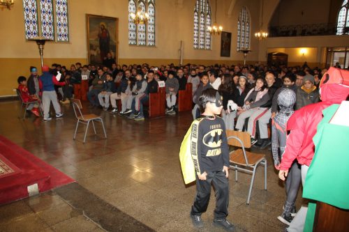celebraciones de liturgias día del padre 3° a 7° Básico