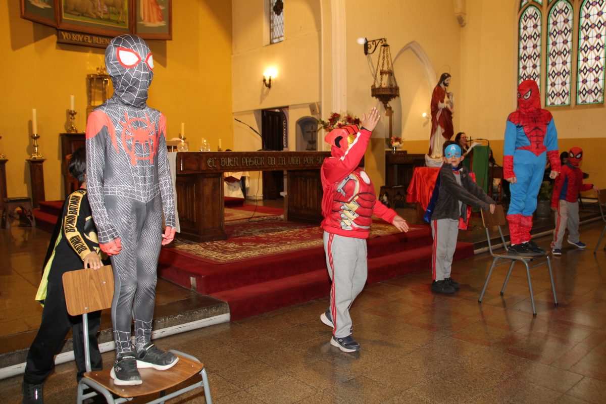 celebraciones de liturgias día del padre 3° a 7° Básico