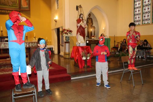 celebraciones de liturgias día del padre 3° a 7° Básico