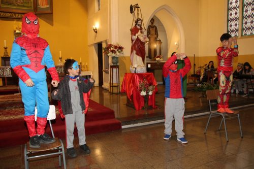 celebraciones de liturgias día del padre 3° a 7° Básico