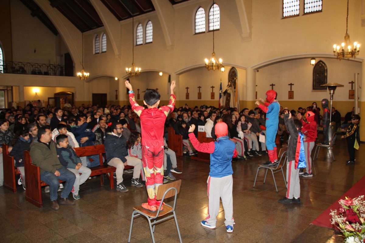 celebraciones de liturgias día del padre 3° a 7° Básico