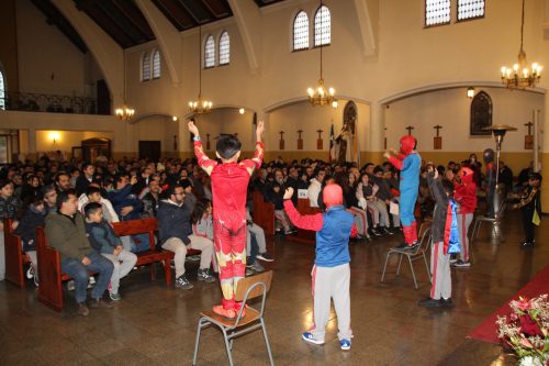 celebraciones de liturgias día del padre 3° a 7° Básico