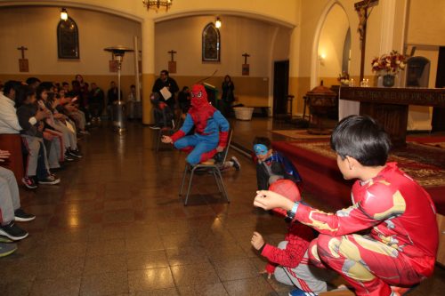 celebraciones de liturgias día del padre 3° a 7° Básico