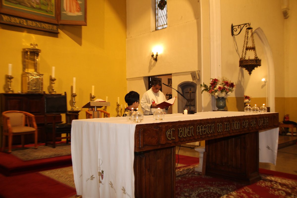 celebraciones de liturgias día del padre 3° a 7° Básico