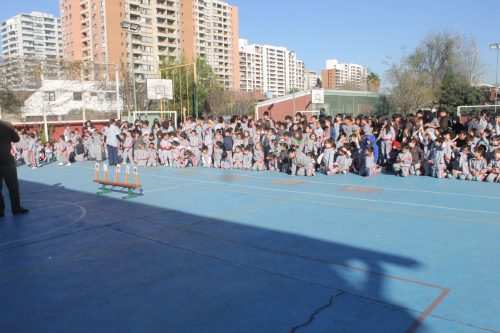 Visita de la Escuela de Adiestramiento de Carabineros de Chile