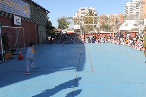 Visita de la Escuela de Adiestramiento de Carabineros de Chile