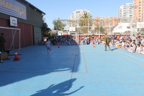 Visita de la Escuela de Adiestramiento de Carabineros de Chile
