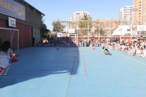 Visita de la Escuela de Adiestramiento de Carabineros de Chile