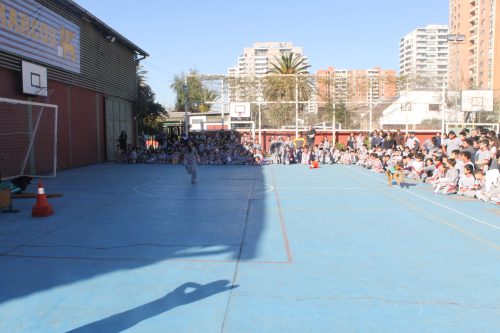 Visita de la Escuela de Adiestramiento de Carabineros de Chile
