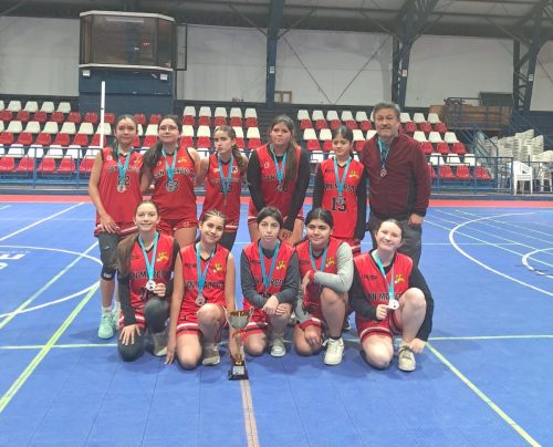 🏀 Subcampeonas en la fase provincial de Básquetbol Damas Sub 14