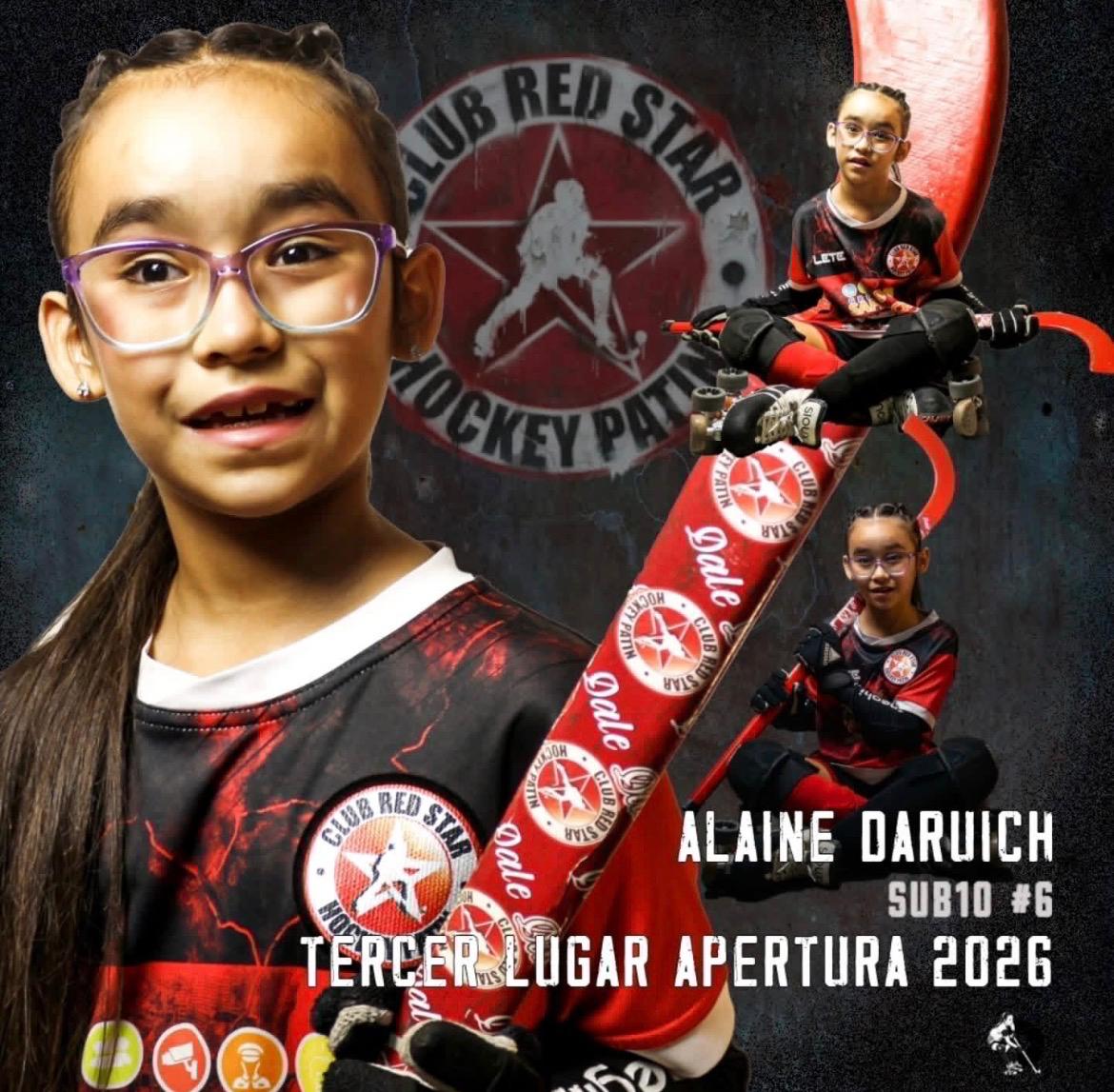 Destacada participación deportiva de Alaine Daruich