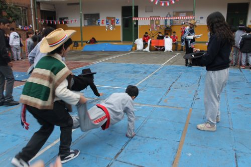 CELEBRACIÓN DE FIESTAS PATRIAS EN NUESTRO COLEGIO
