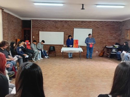 Retiro de confirmación y procesión de la virgen del Carmen