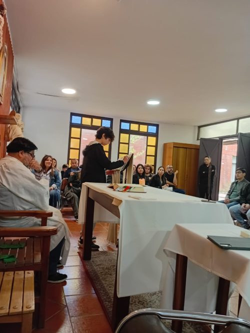 Retiro de confirmación y procesión de la virgen del Carmen
