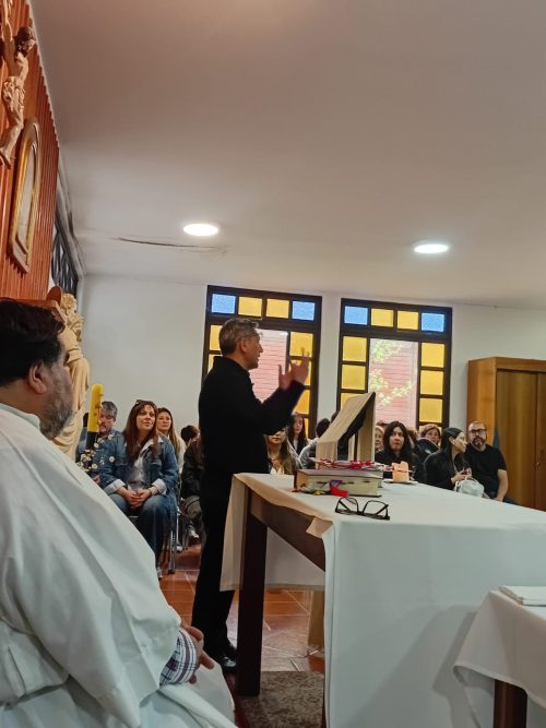 Retiro de confirmación y procesión de la virgen del Carmen