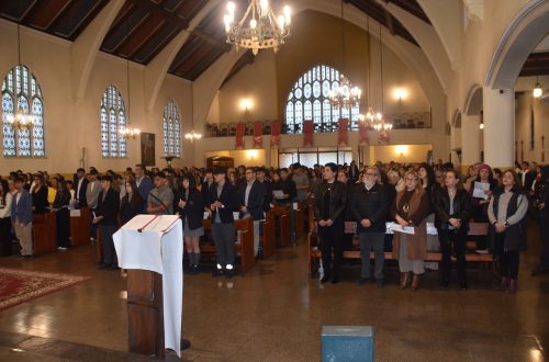 Misa de confirmación 28 estudiantes de nuestro colegio reciben su confirmación