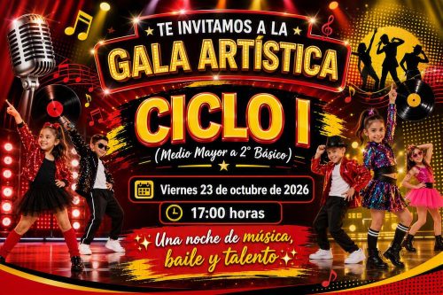 GALA ARTÍSTICA COLEGIO SAN MARCOS 2026 PREBÁSICA YCICLO I