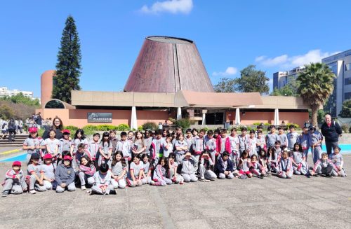 Estudiantes de 3° Básico vivieron una entretenida experiencia en el Planetario