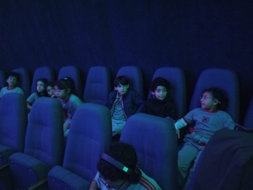 Estudiantes de 3° Básico vivieron una entretenida experiencia en el Planetario