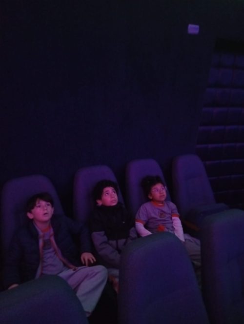 Estudiantes de 3° Básico vivieron una entretenida experiencia en el Planetario