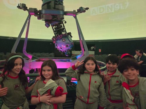 Estudiantes de 3° Básico vivieron una entretenida experiencia en el Planetario