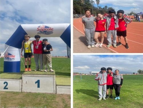 Gran desempeño del equipo de atletismo en la Copa Soprole UC!